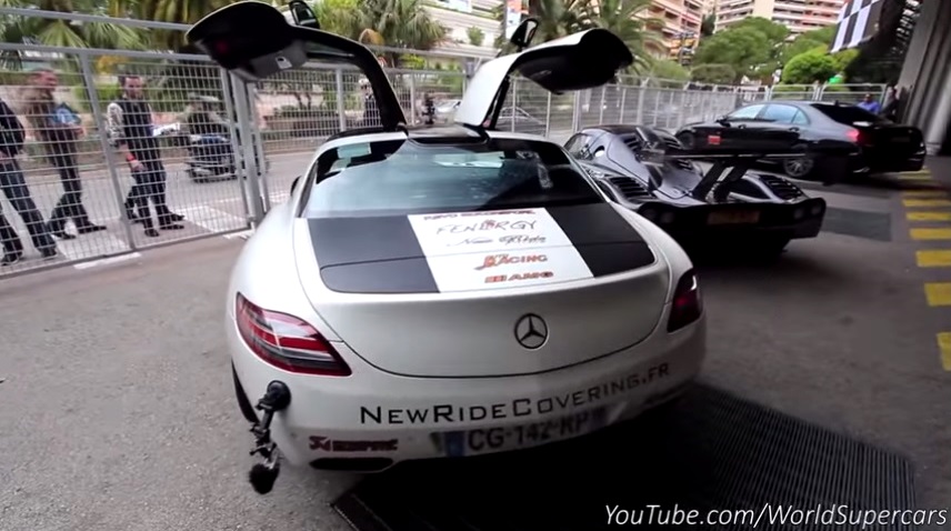 Video: Akrapovic Mercedes-Benz SLS AMG is Incredibly Loud!