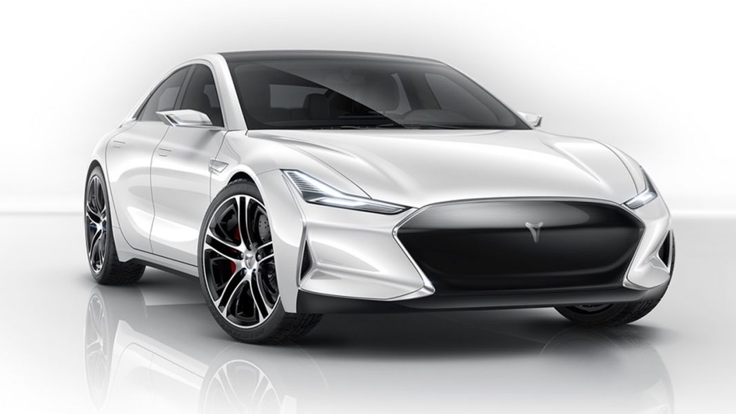 Youxia X, Tesla Model S rival front