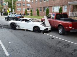 Fake Lamborghini Causes Crash in Jersey