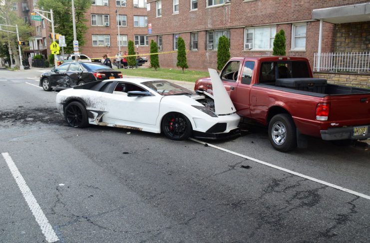 Fake Lamborghini Causes Crash in Jersey
