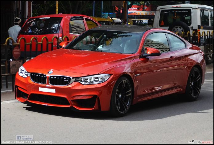 BMW M4 Bangalore Red