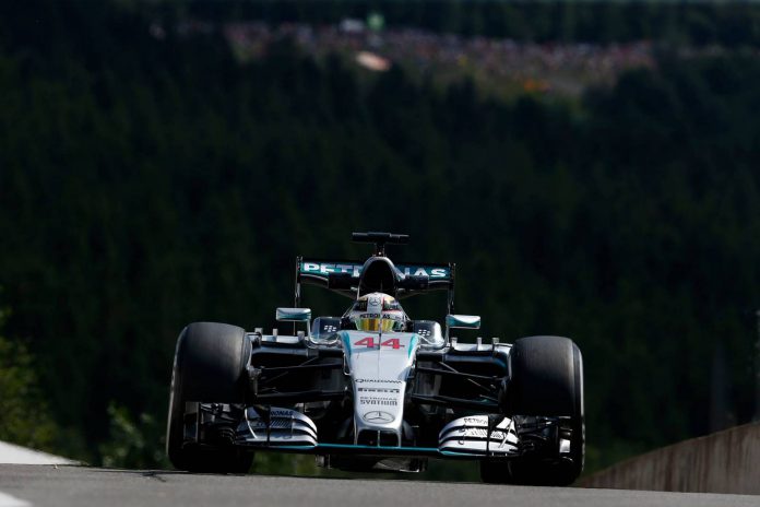 Lewis Hamilton Belgian GP 2015 Formula 1