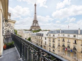 Eiffel tower penthouse for sale