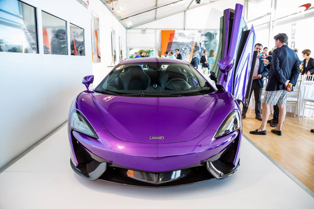 Monterey 2015: Purple McLaren 570S by MSO