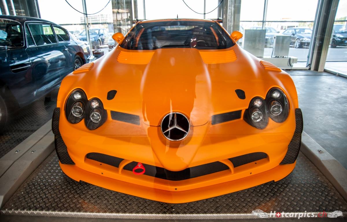 Rare Mercedes-Benz SLR McLaren 722 GT Snapped! - GTspirit