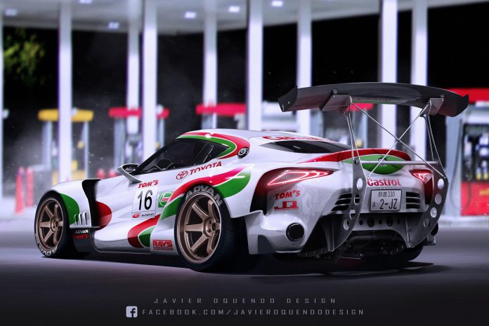 Aggressive Toyota FT-1 Super GT Comes to Life!