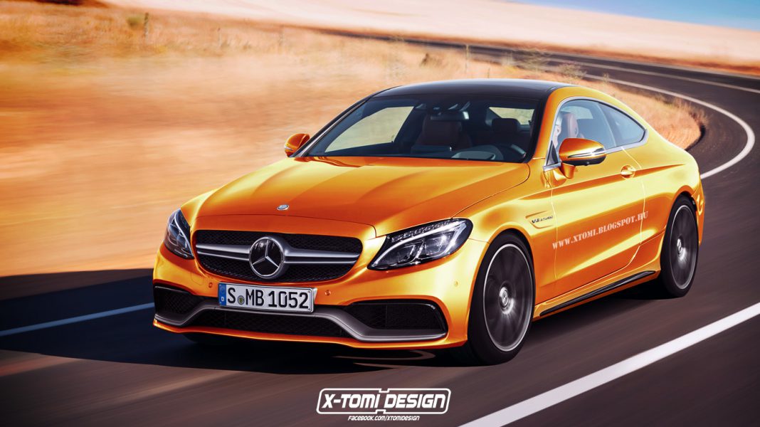 Mercedes-AMG C63 Coupe Rendered