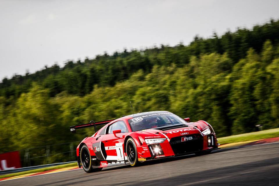 24 Hours of SPA Red Audi R8