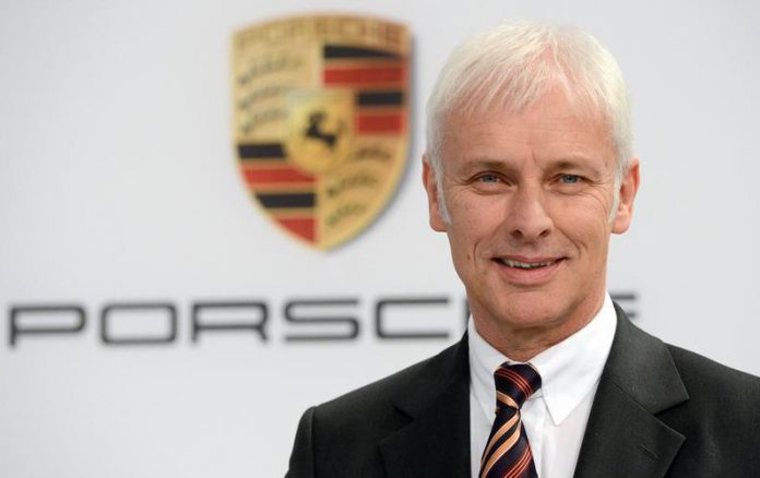 Matthias Muller named Volkswagen Group CEO