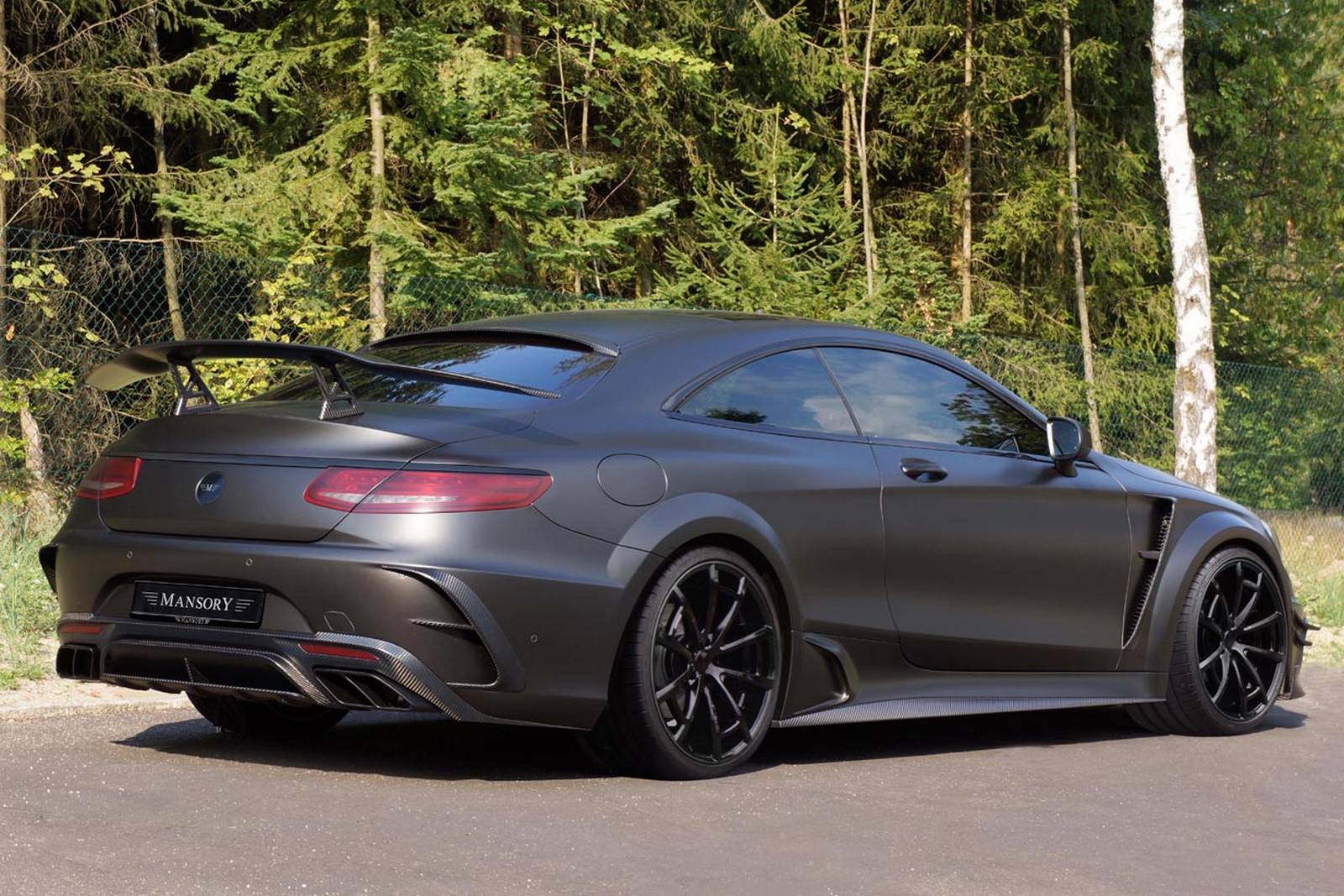 Official 1000hp Mansory MercedesBenz S63 AMG Coupe Black Edition