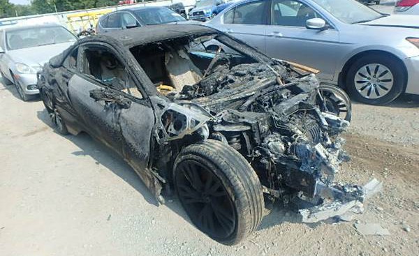 Burnt BMW i8 for sale