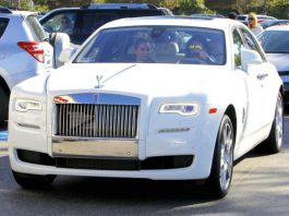 Kylie Jenner takes delivery of Rolls-Royce Ghost