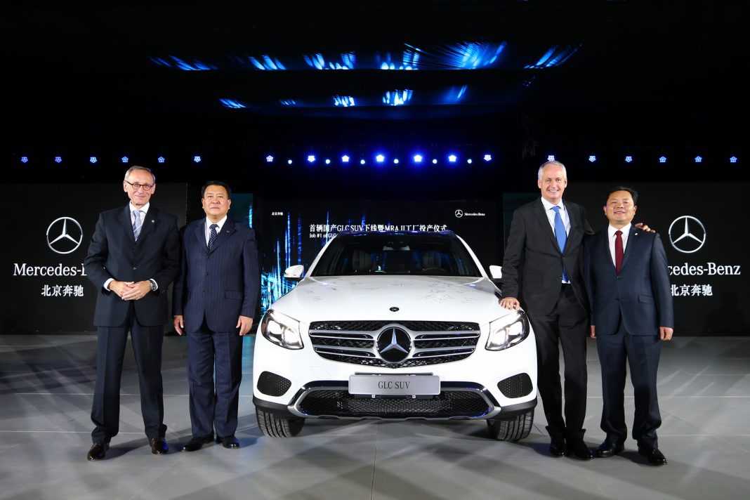 Mercedes-Benz GLC production