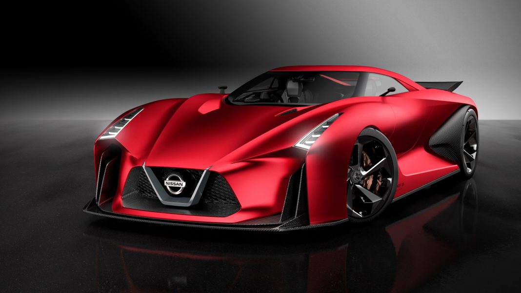 Red Nissan Concept 2020 Vision Gran Turismo