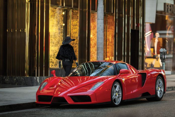 Ferrari Enzo auction front