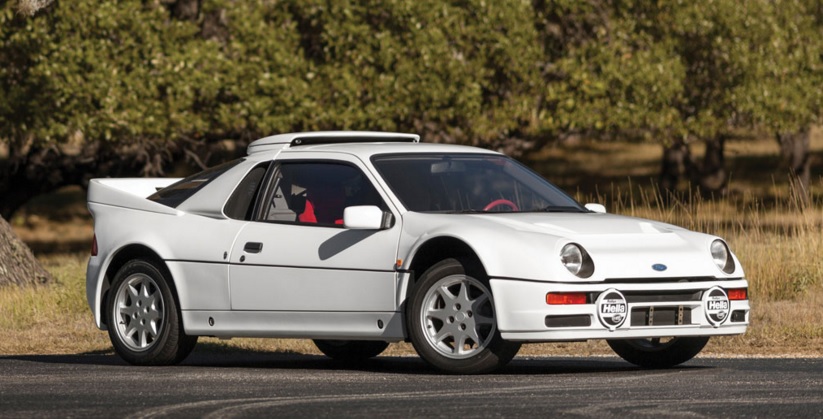 Ford RS200 auction front