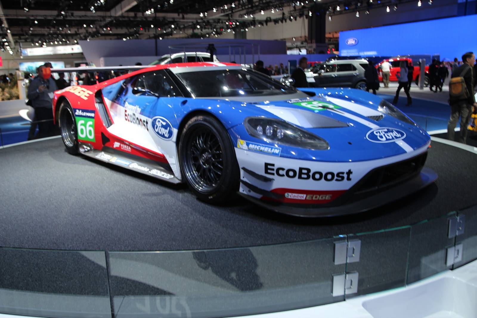 2017 Ford GT racer at LA Auto Show