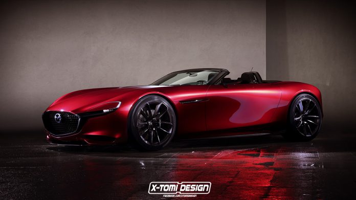 Mazda RX-Vision Roadster rendering
