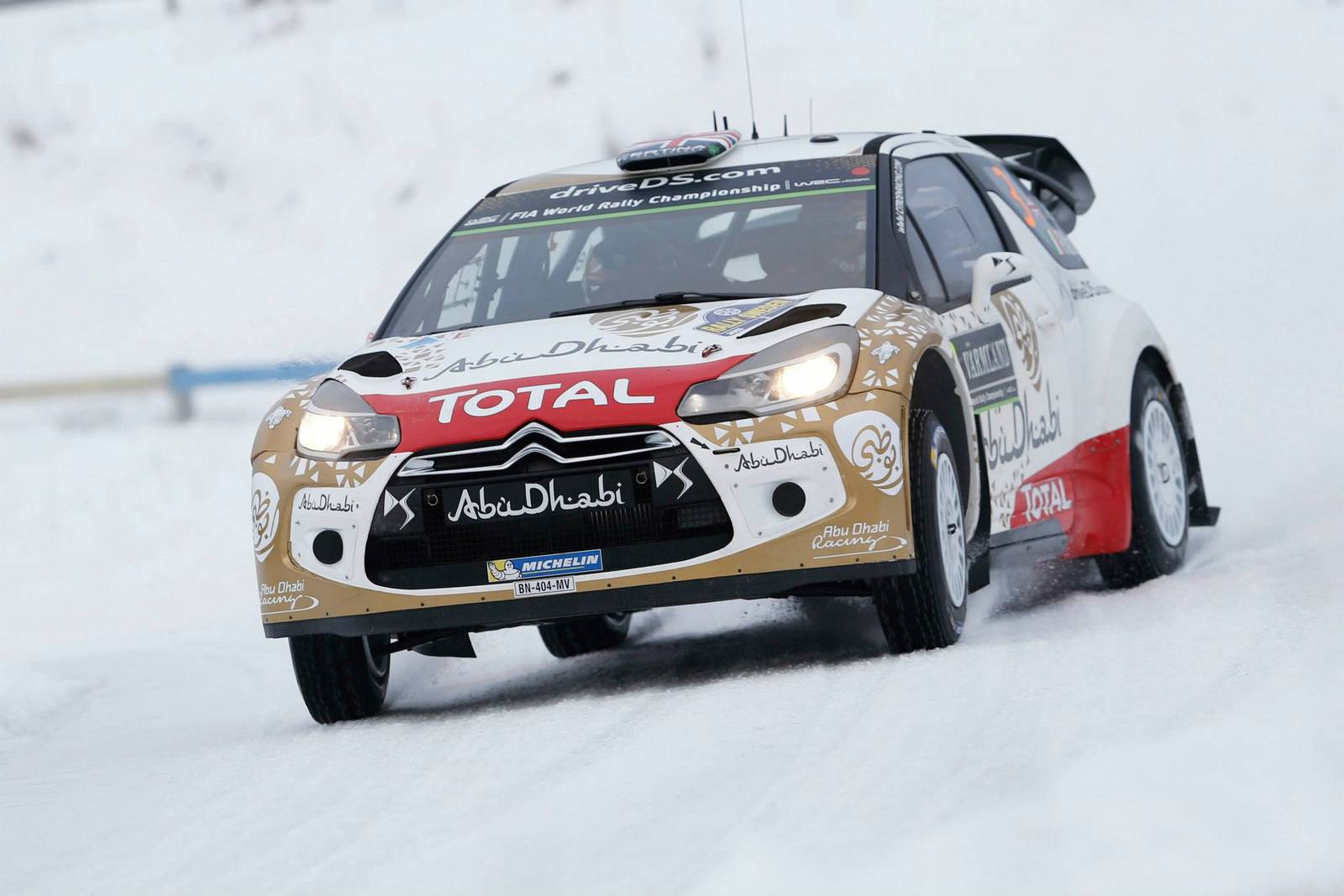 Rally Sweden 2015 Citroen DS3 WRC