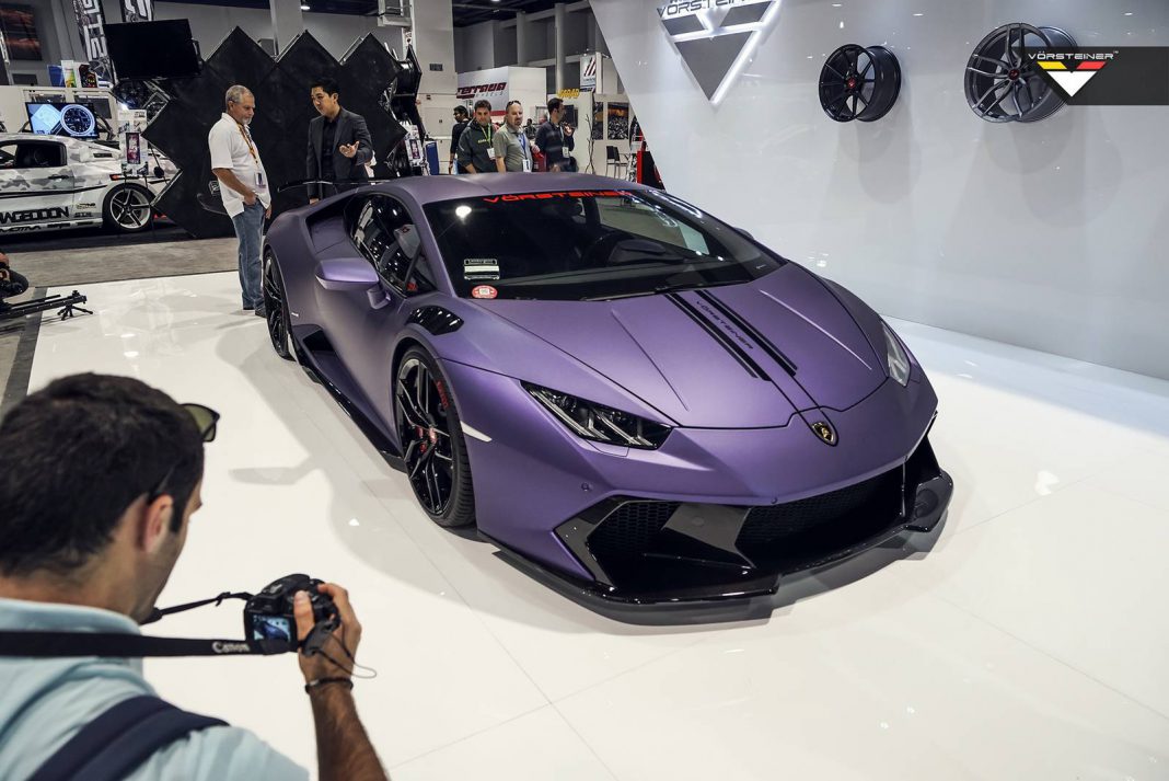 Purple Vorsteiner :Lamborghini Huracan