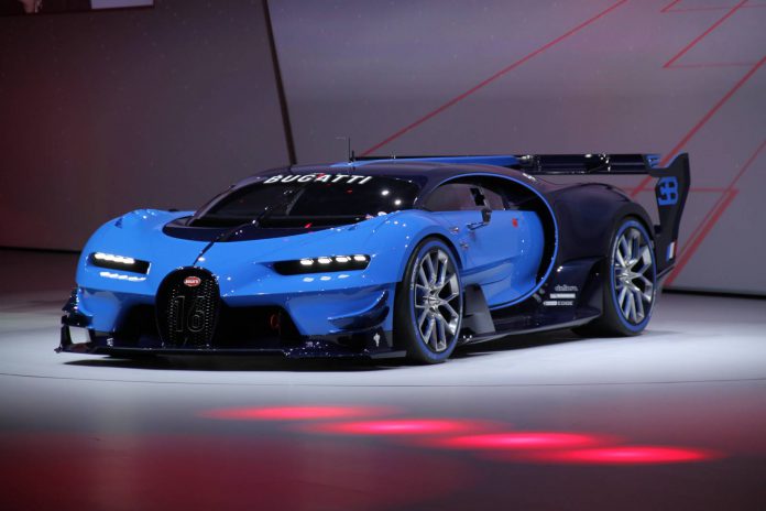 Bugatti Vision Gran Turismo Frankfurt 2015