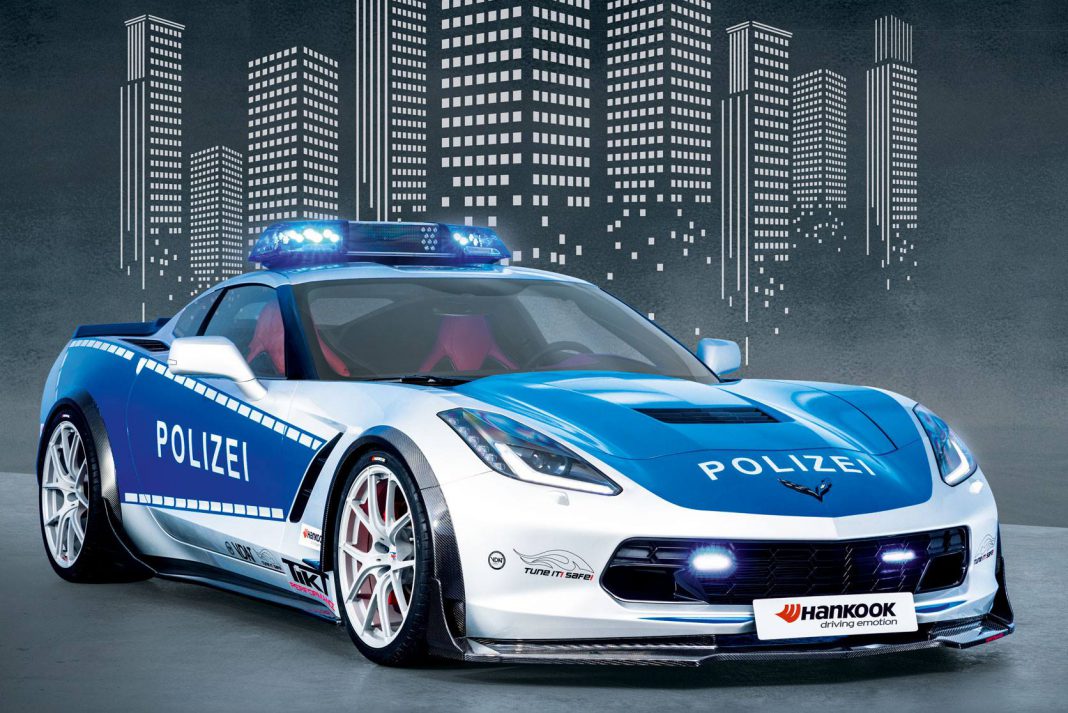 Corvette C7 Police Car