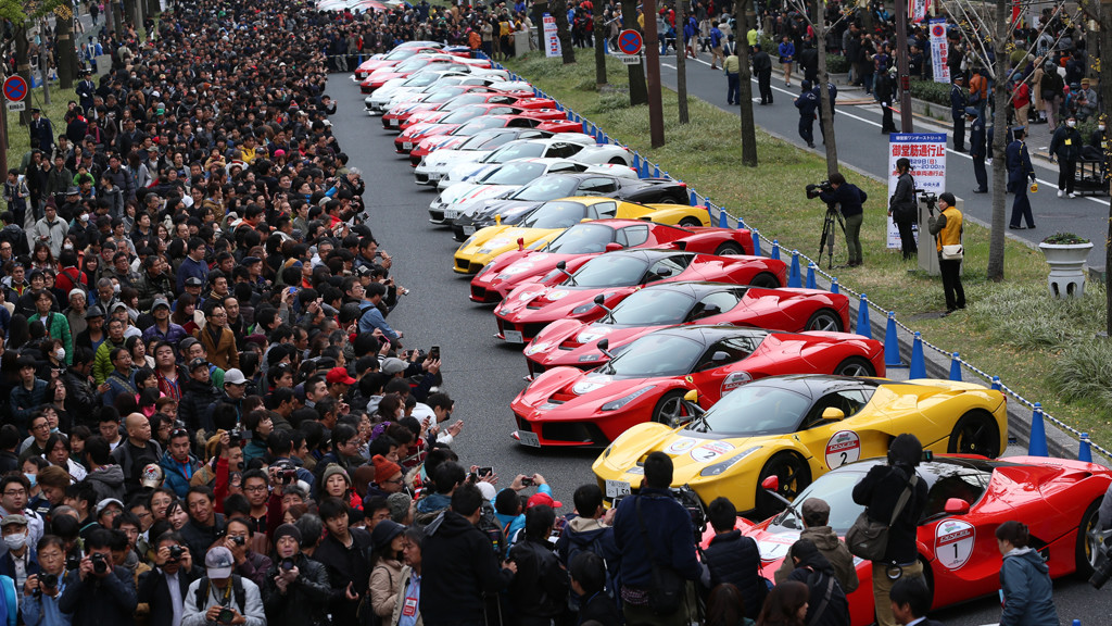 Ferrari Japan Parade