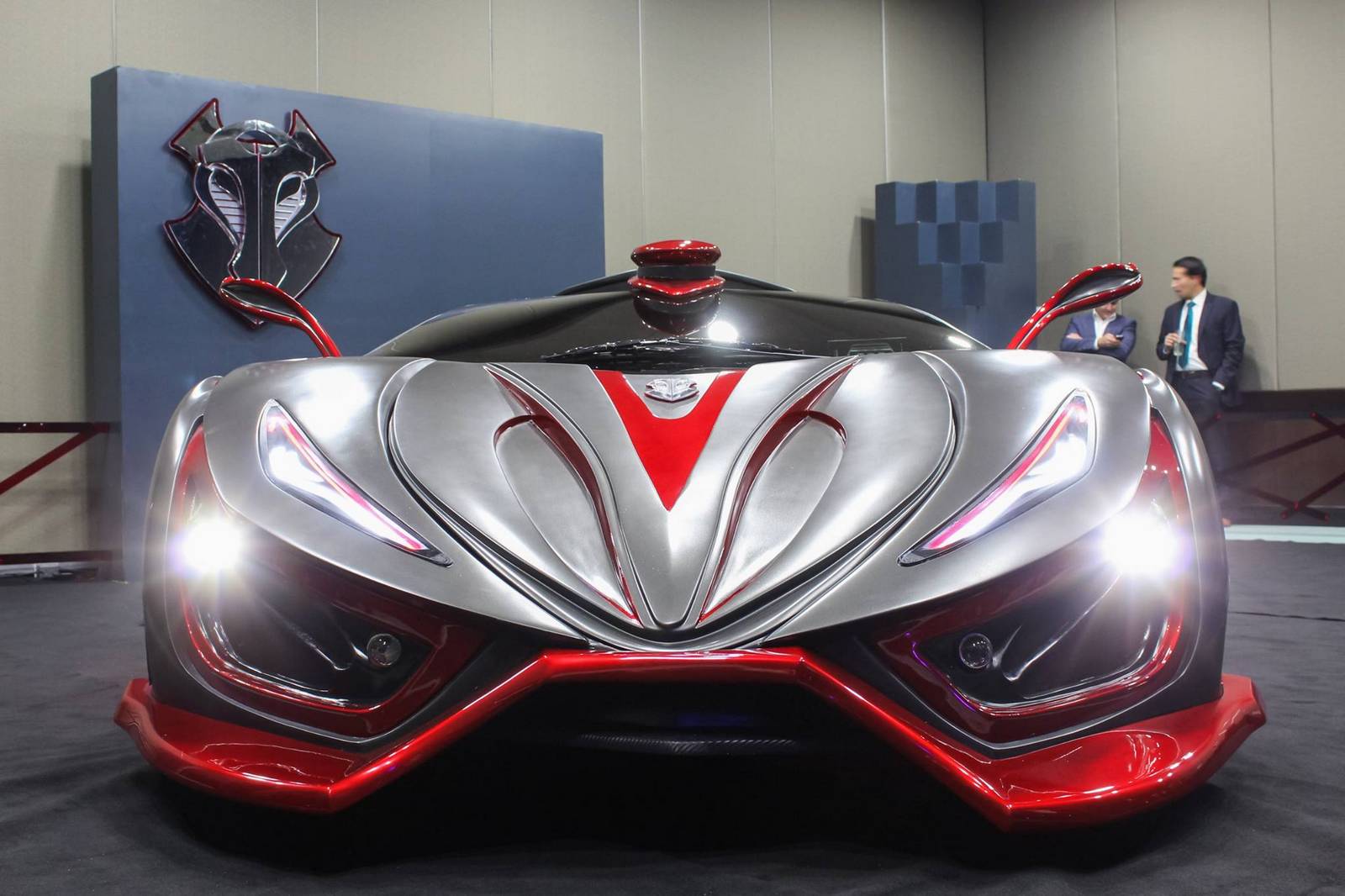 Inferno supercar front view