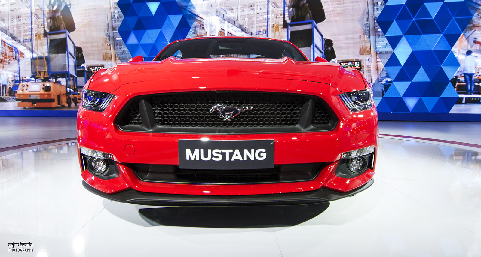 Ford Mustang Delhi Auto Expo 2016 2