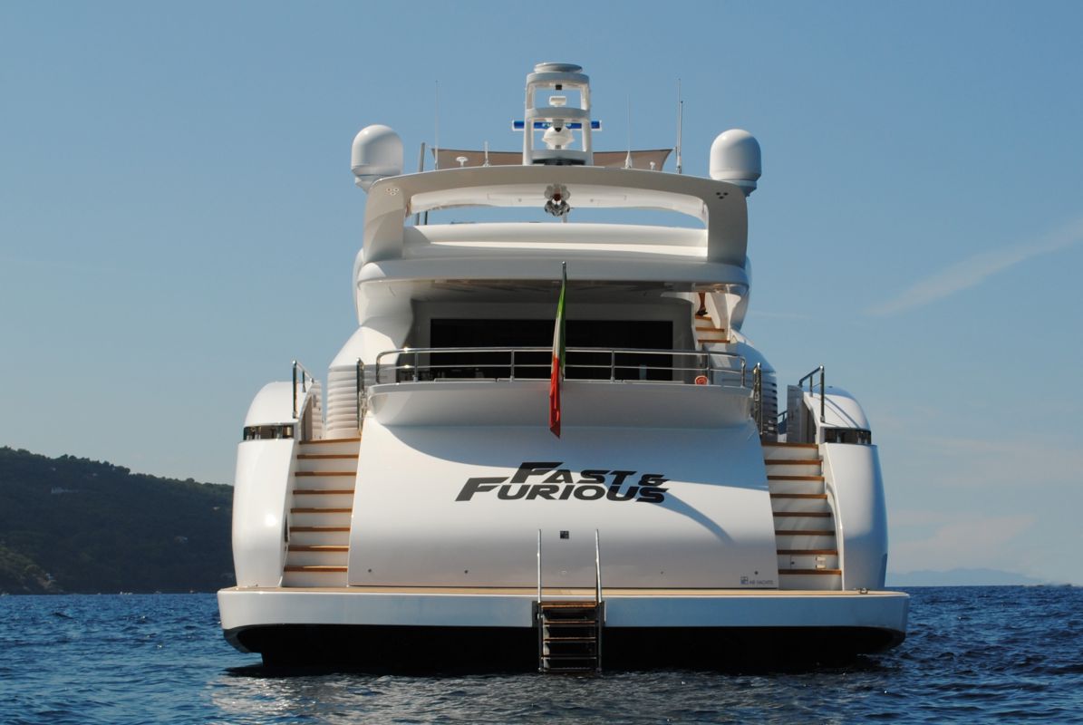 fast and furios yacht