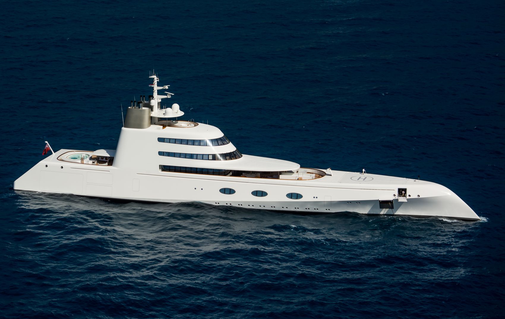 the super yacht a