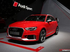 Audi RS3 Sportback at Geneva 2017