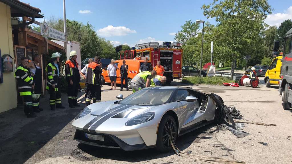 Ford GT Fire in Germany