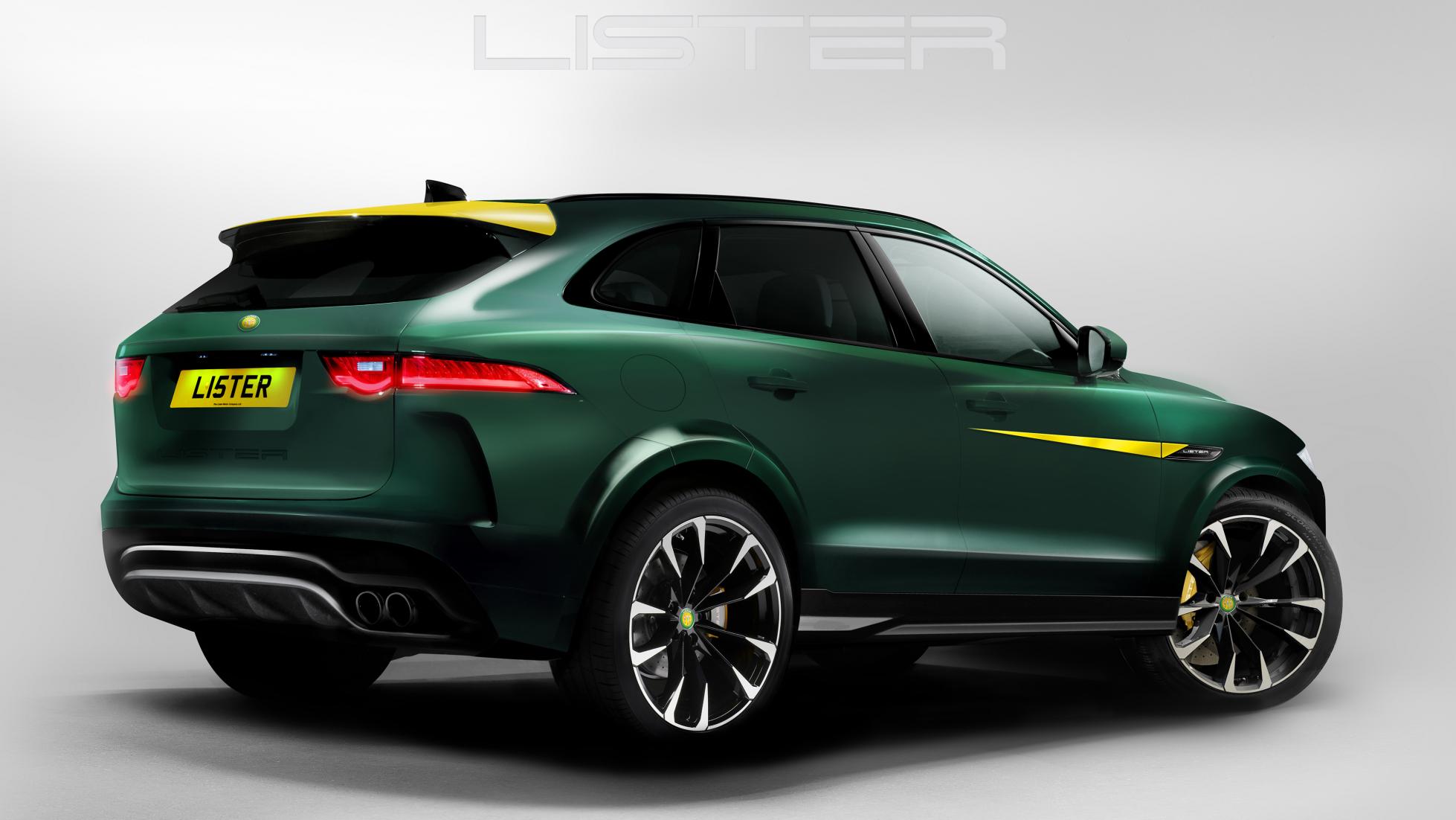 Lister Jaguar F-Pace Revealed with 680hp and 200mph Top Speed - GTspirit
