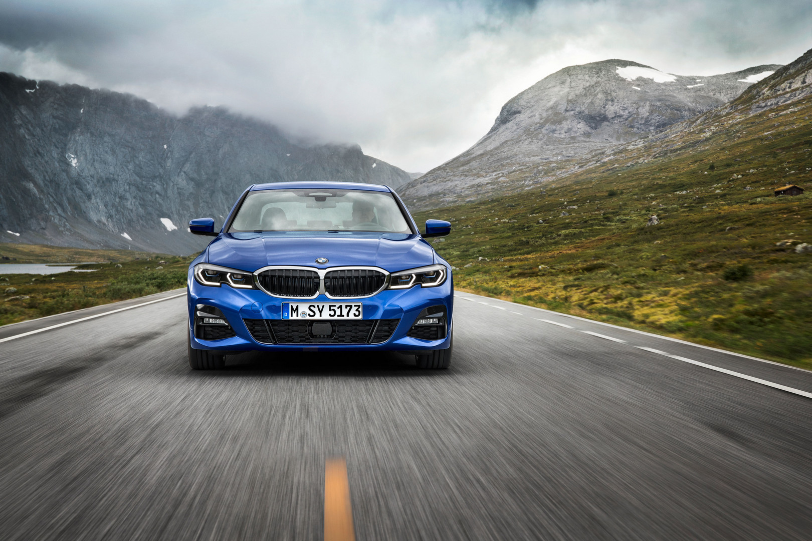 2019 BMW 3 Series G20 Front Blue