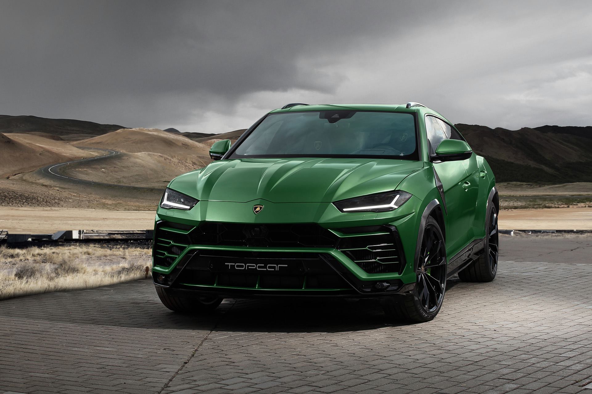 TopCar Lamborghini Urus Revealed with Military Green Paint ...