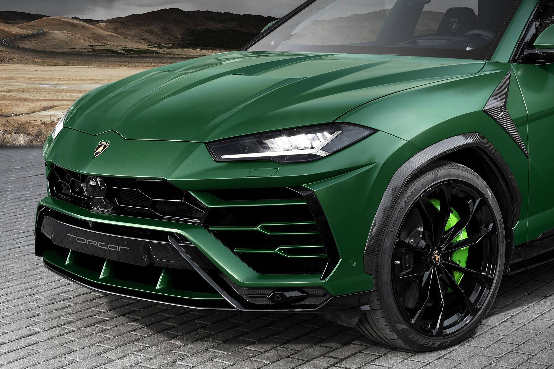 Military Green Lamborghini Urus (1)