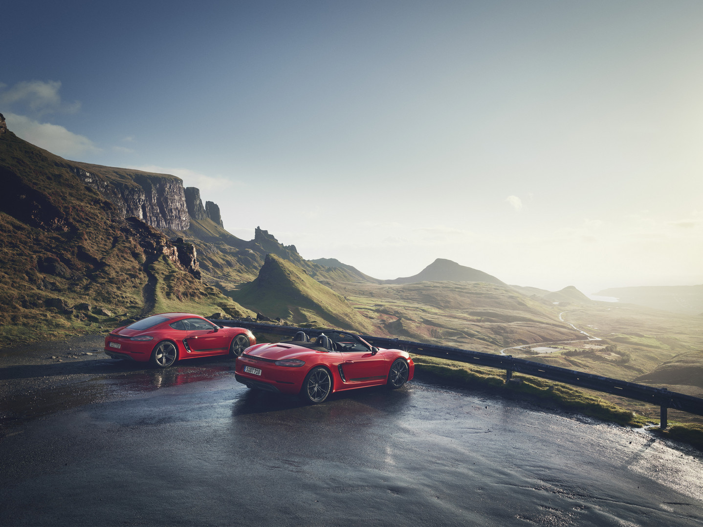 Porsche 718 Cayman T and Boxster T
