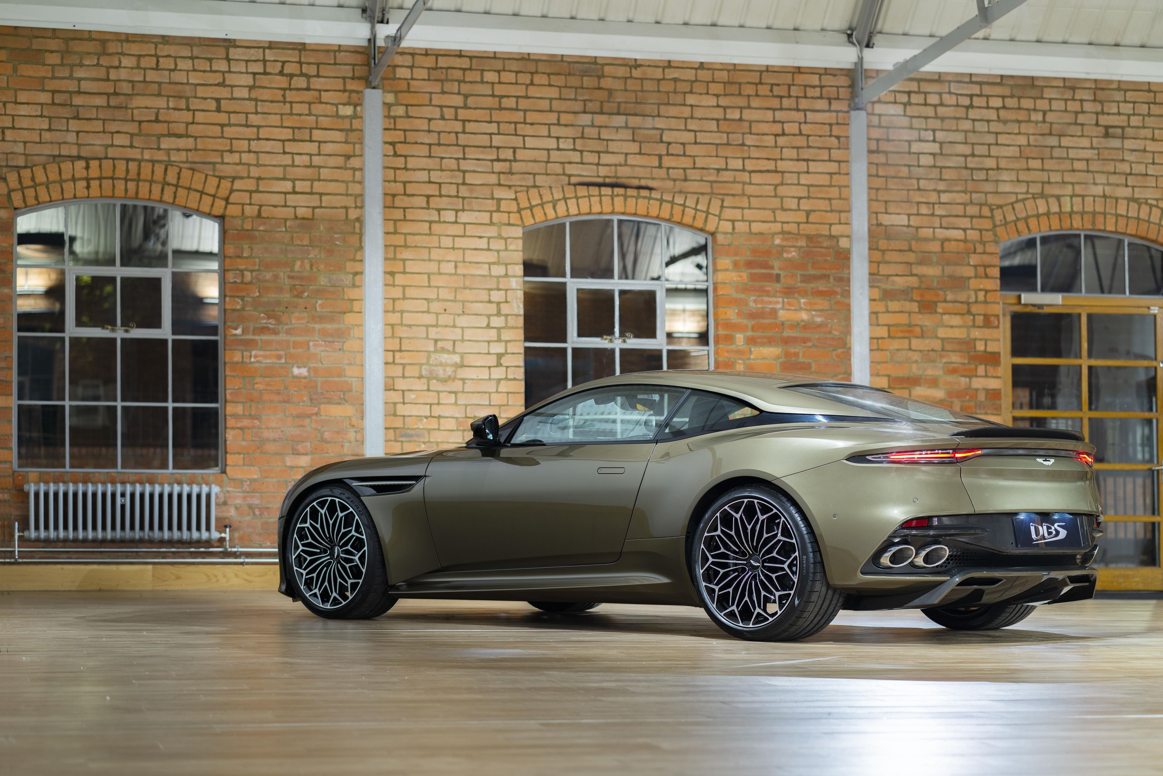 Aston Martin DBS Superleggera Rear Side