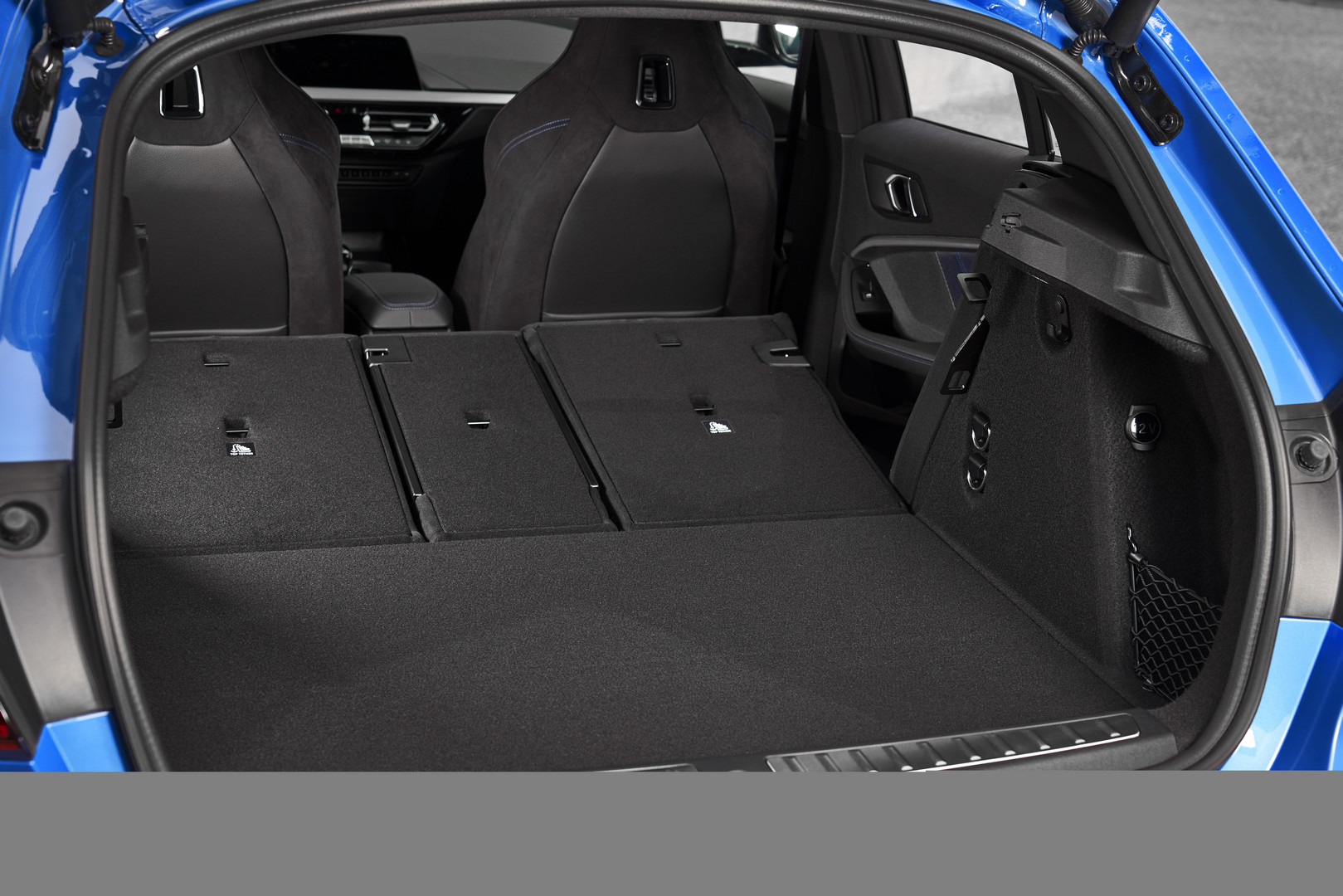 2020 BMW M135i Folded Seats