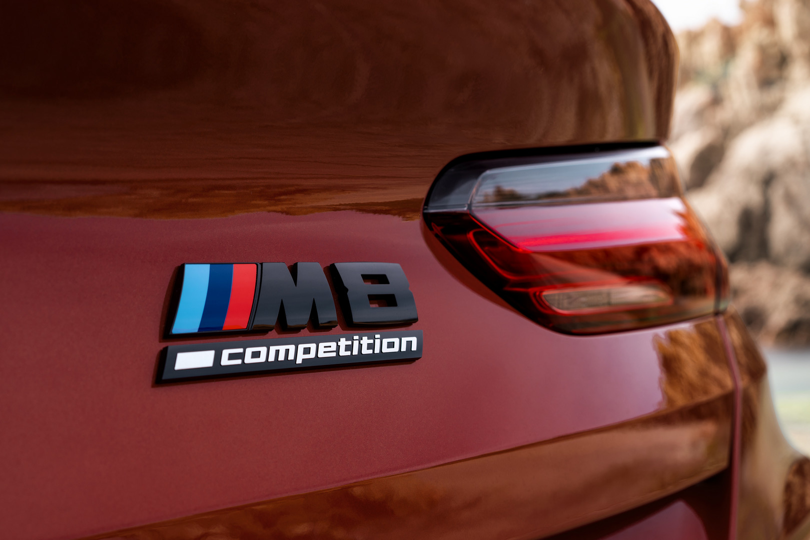 BMW M8 Competition Badge