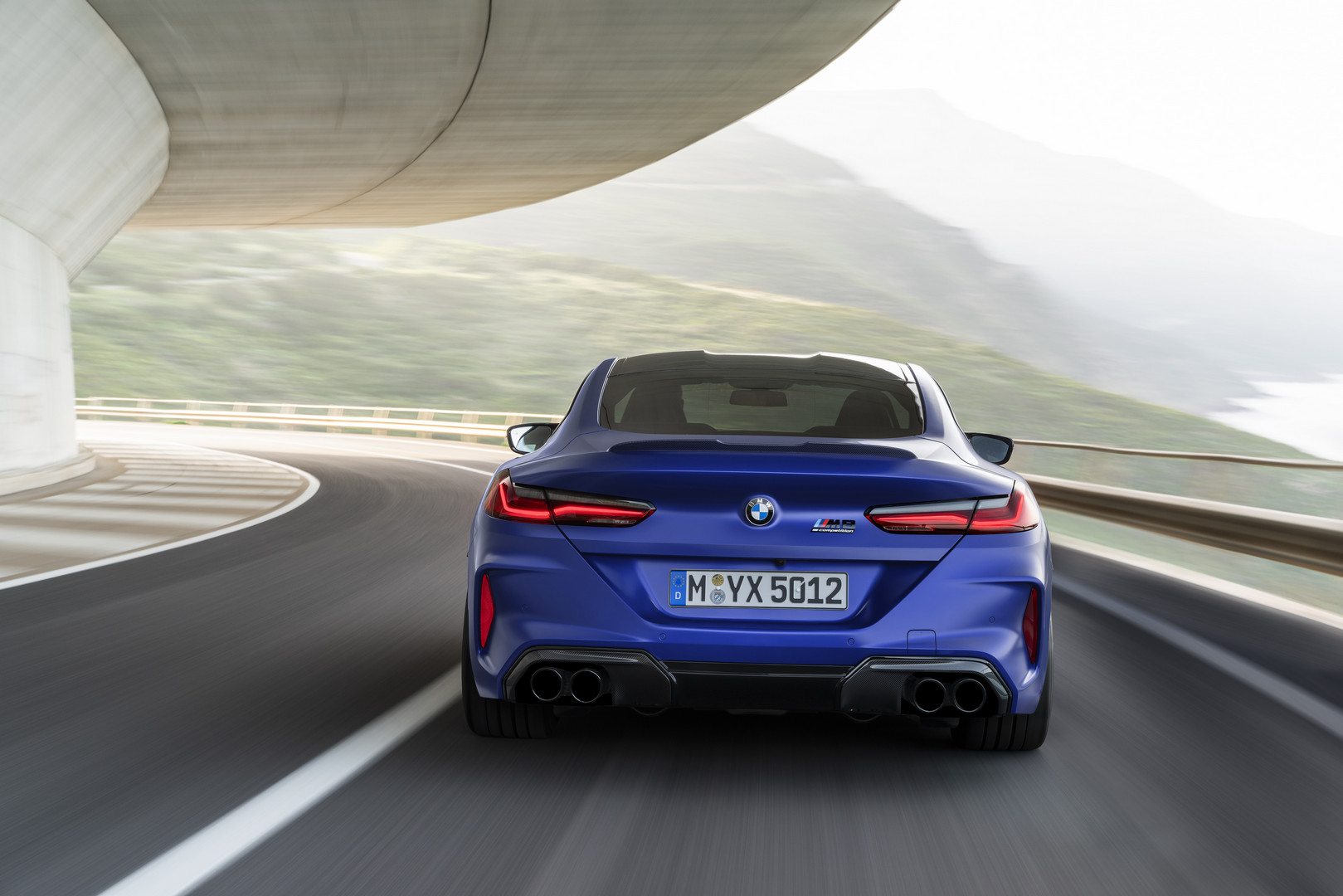 2020 BMW M8 Competition Rear View