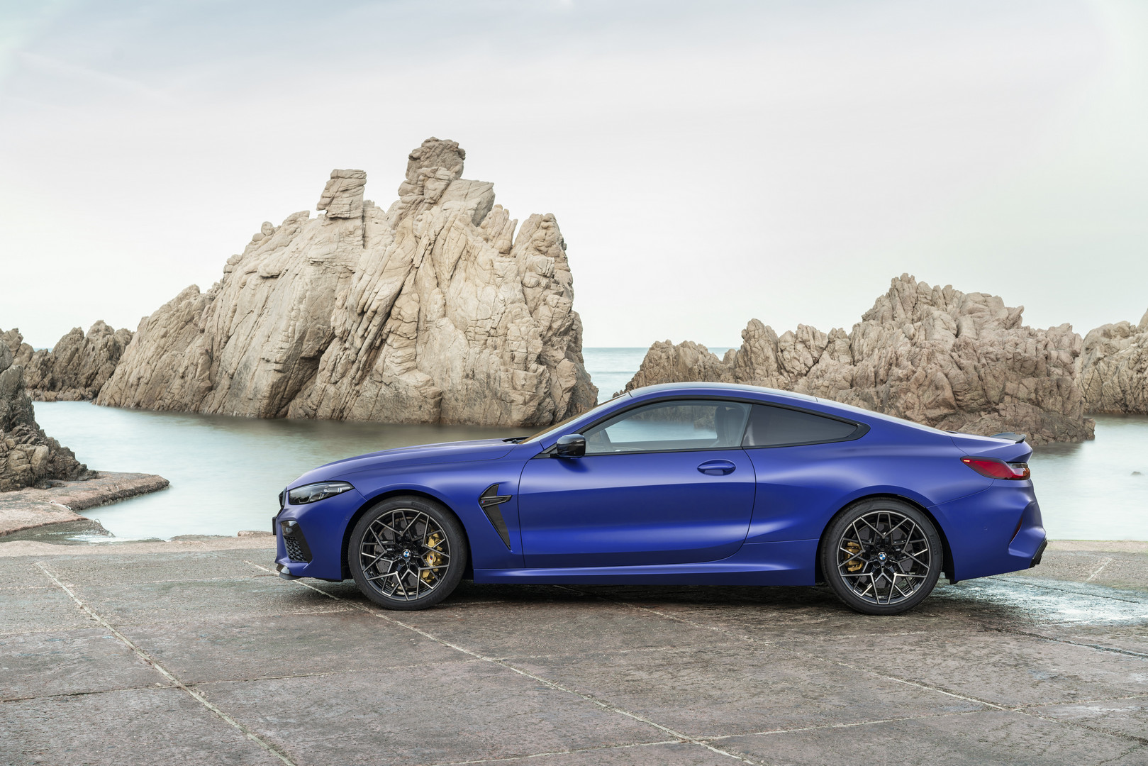 2020 BMW M8 Competition Side View