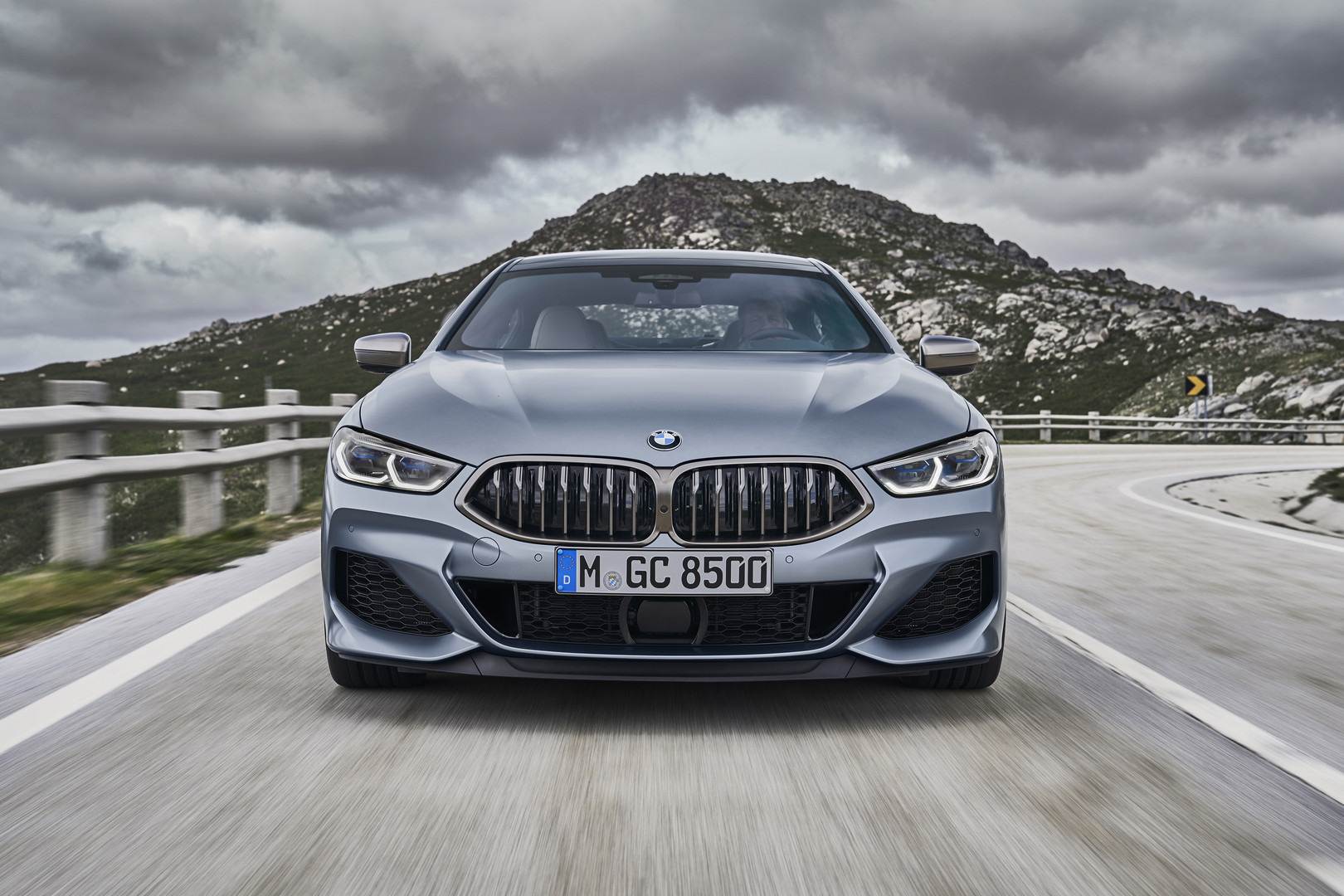 BMW 8 Series Gran Coupe Front View