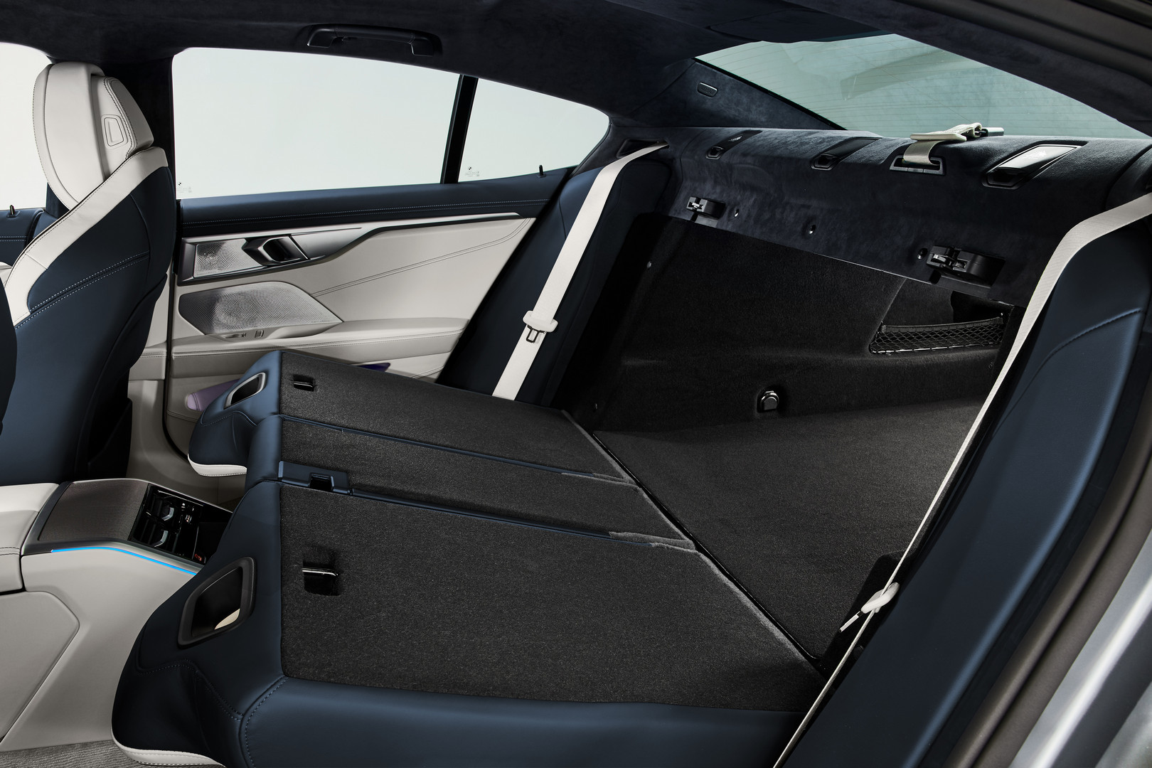 BMW 8 Series Gran Coupe Folded Seats