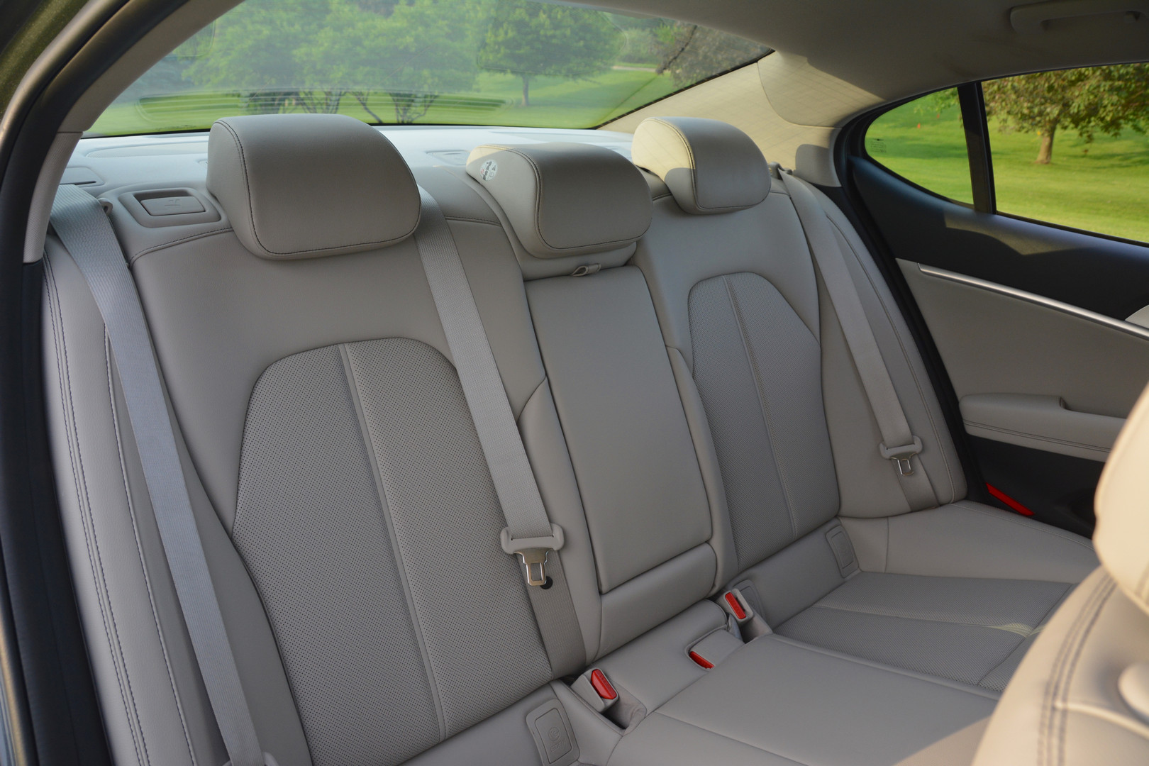 2019 Genesis G70 Rear Seats