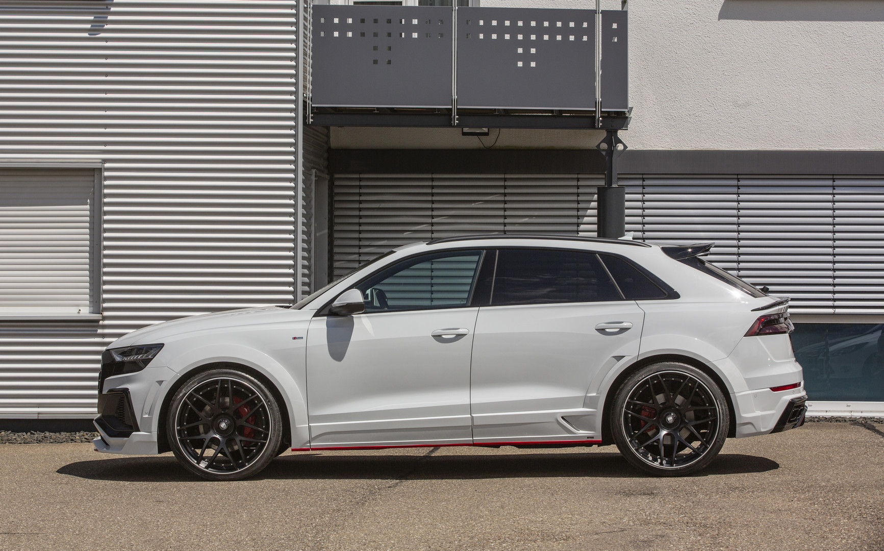 Tuned Audi Q8 Side View
