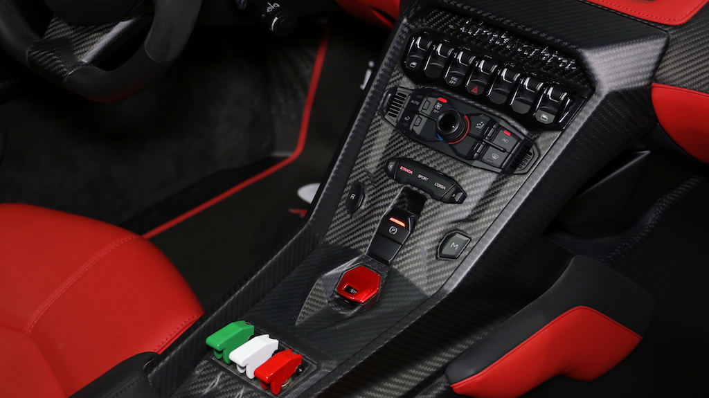 Lamborghini Veneno Roadster Controls