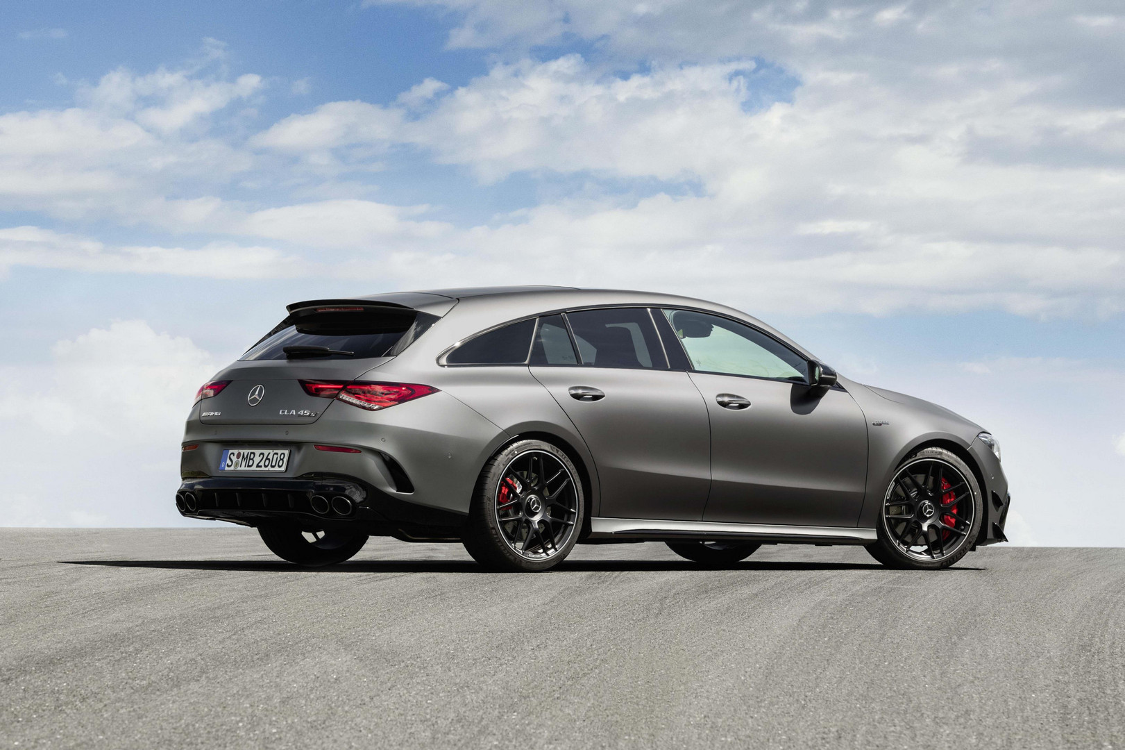 Mercedes-AMG CLA 45 S Shooting Brake Side View