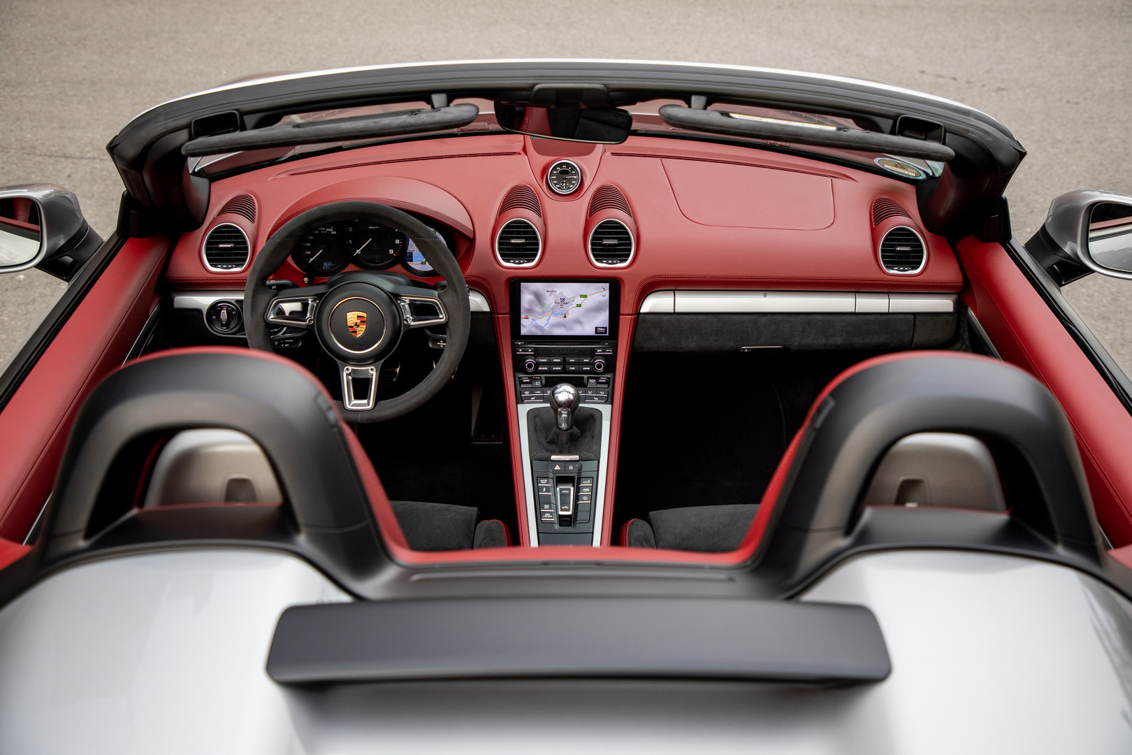 Porsche 718 Spyder Leather Interior